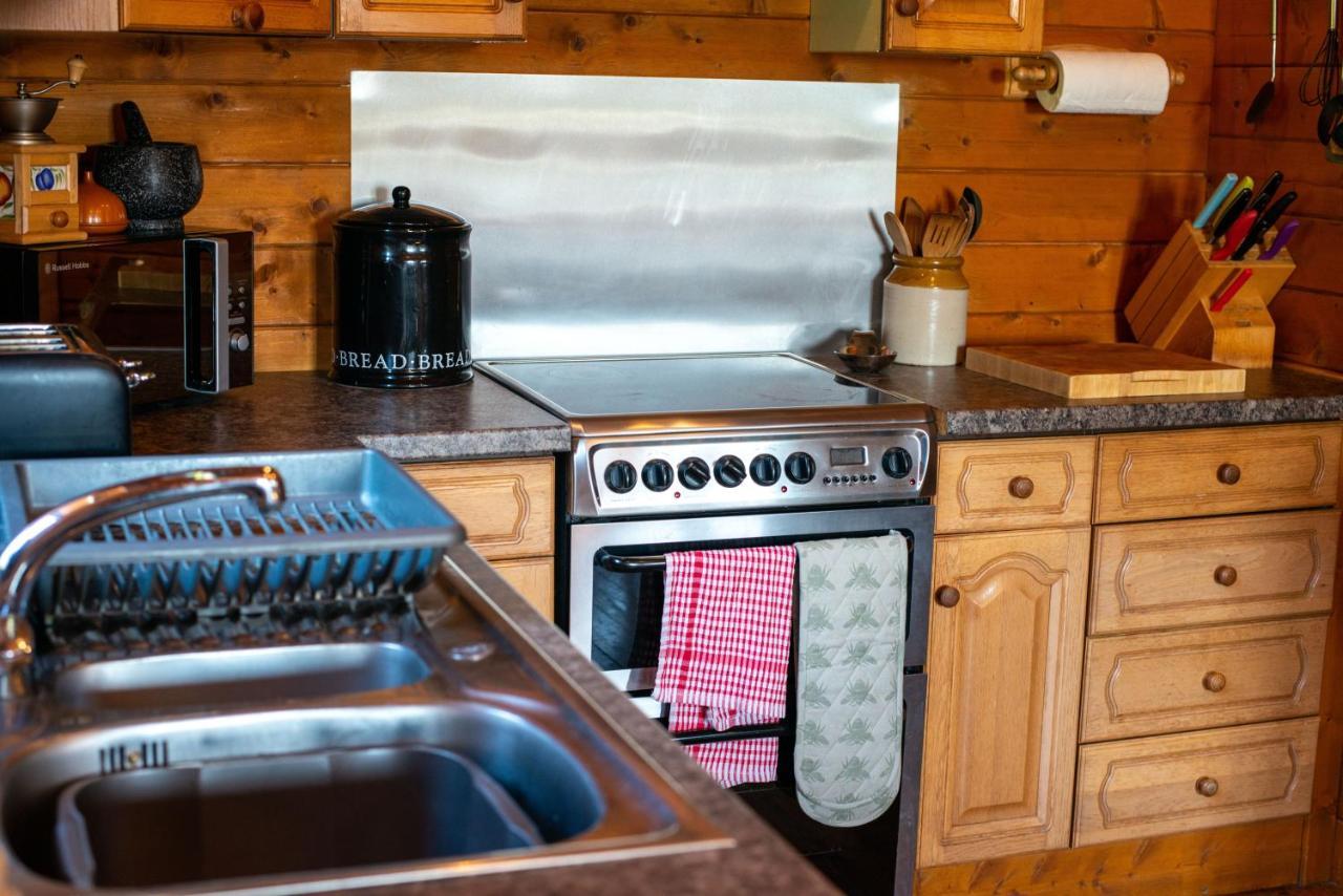 George Cabin - Log Cabin In Wales With Hot Tub Newtown  Exterior foto
